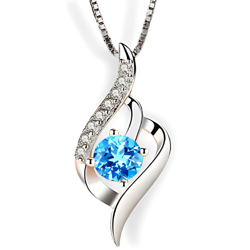 Colar Blue Lagoon | Prata 925 Esterlina