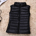 Colete Puffer Maria Helena preto
