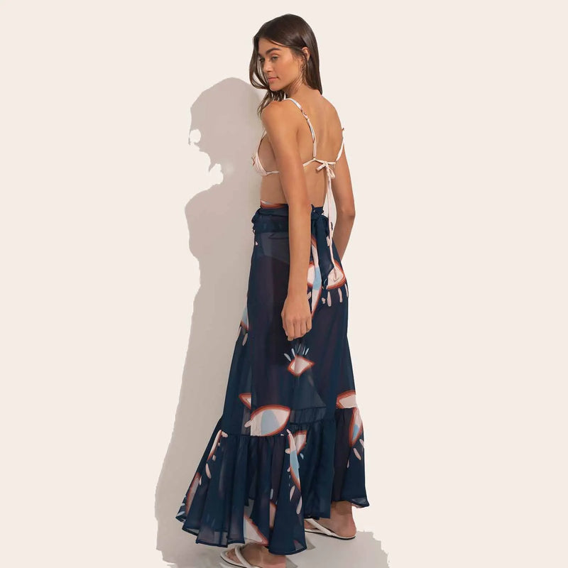 Greek Eye Pareo Skirt