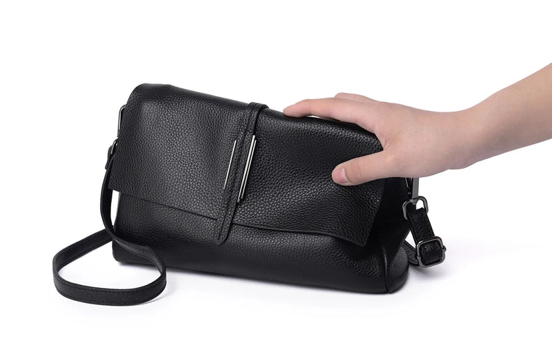 A - Bolso de piel Puglia