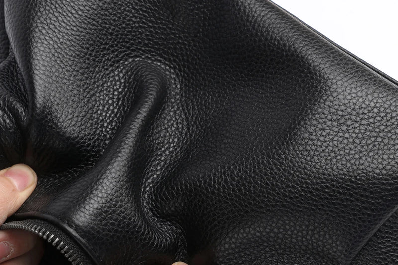A - Bolso de piel Puglia
