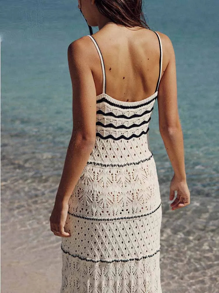 Vestido de punto Kimolos