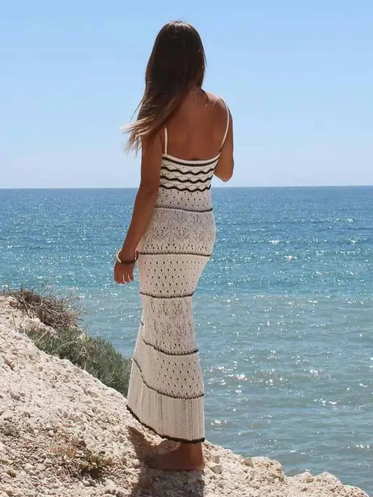 Vestido de punto Kimolos
